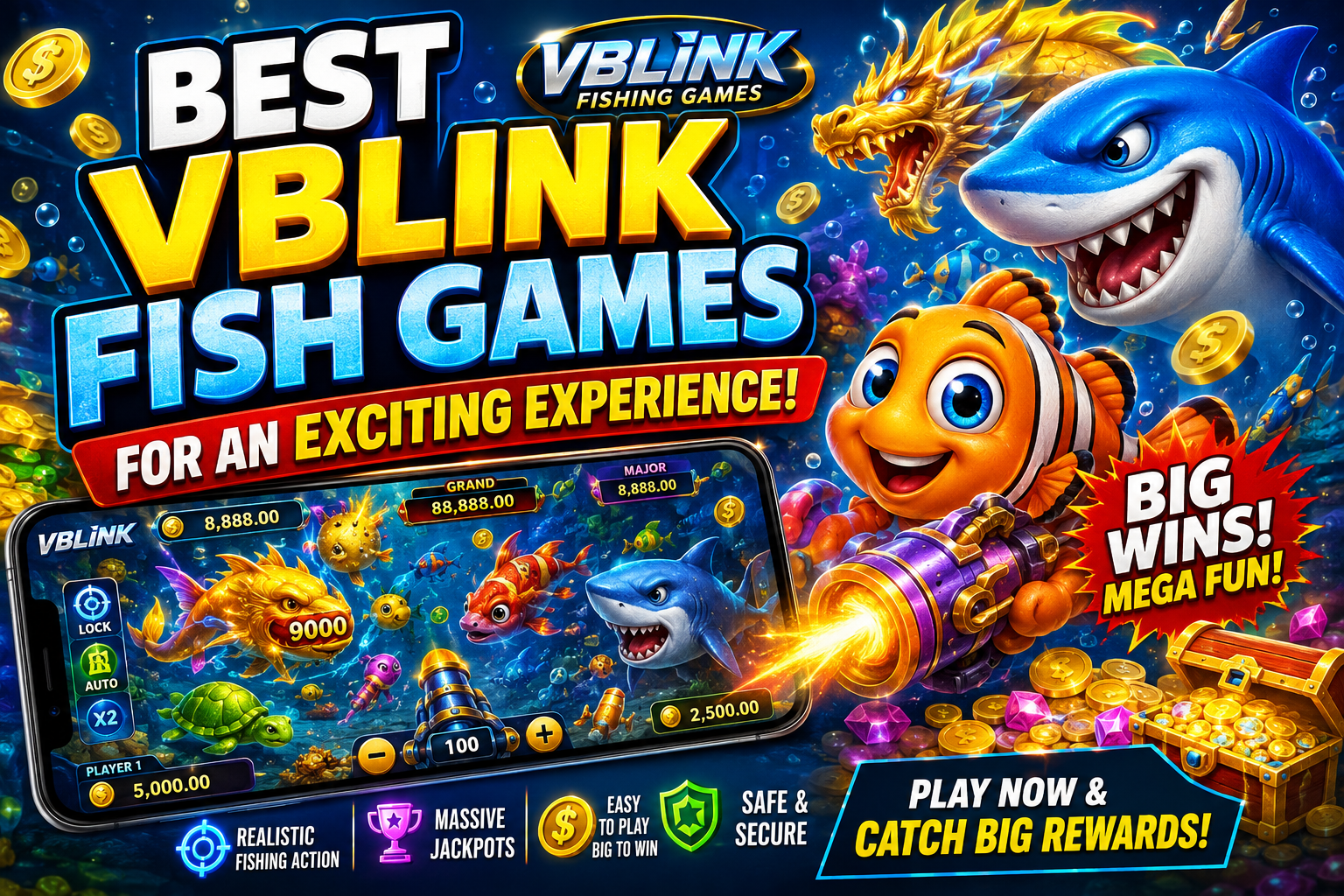 Best vblink Fish Games for an Exciting Experience